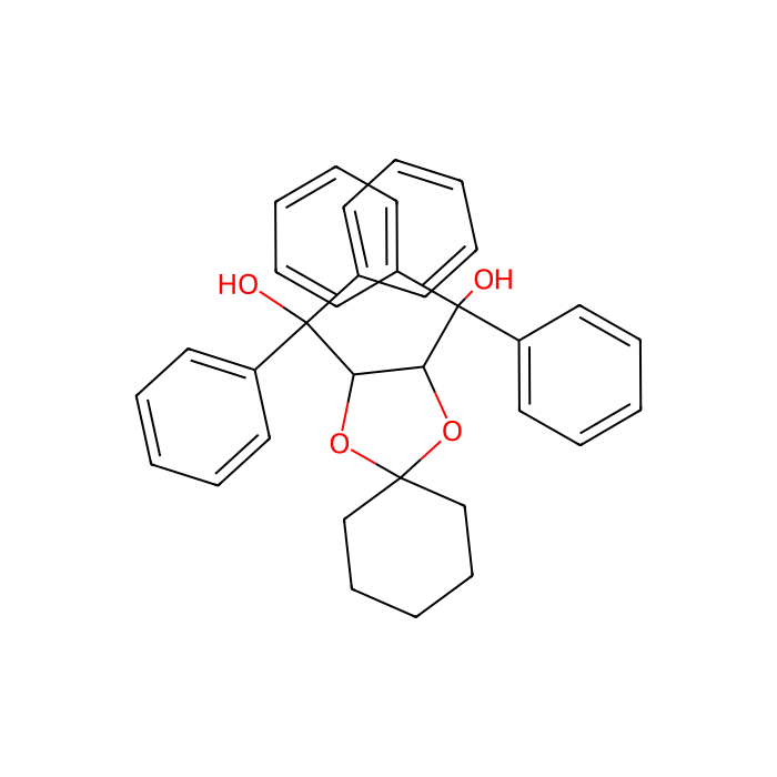 （2S，3S）-1，4-二氧杂螺[4.5]癸烷-2，3-二基双（二苯基甲醇）