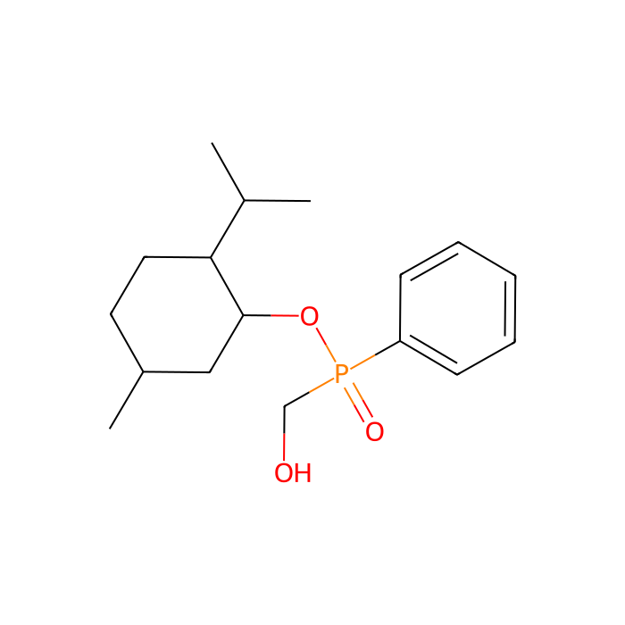 (Sp)-羟甲基苯基膦酸[(-)-(1R,2S,2R)-2-异丙基-5-甲基环己醇]酯