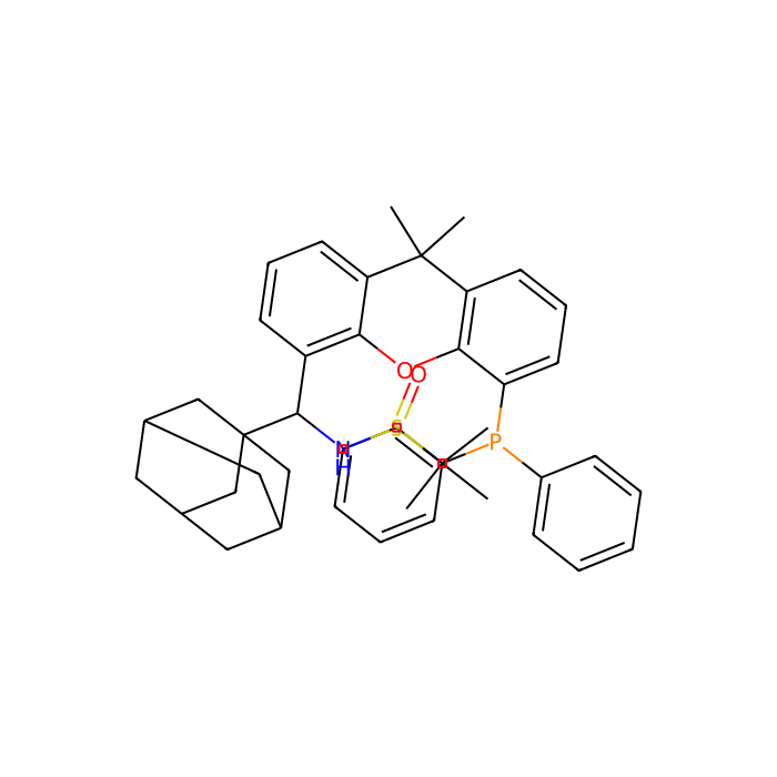 [S（R）]-N-（（（1R）-（金刚烷-1-基）（5-（二苯基膦基）-9,9-二甲基-9H-
黄嘌呤-4-基）甲基）-2-甲基-2-丙烷亚磺酰胺