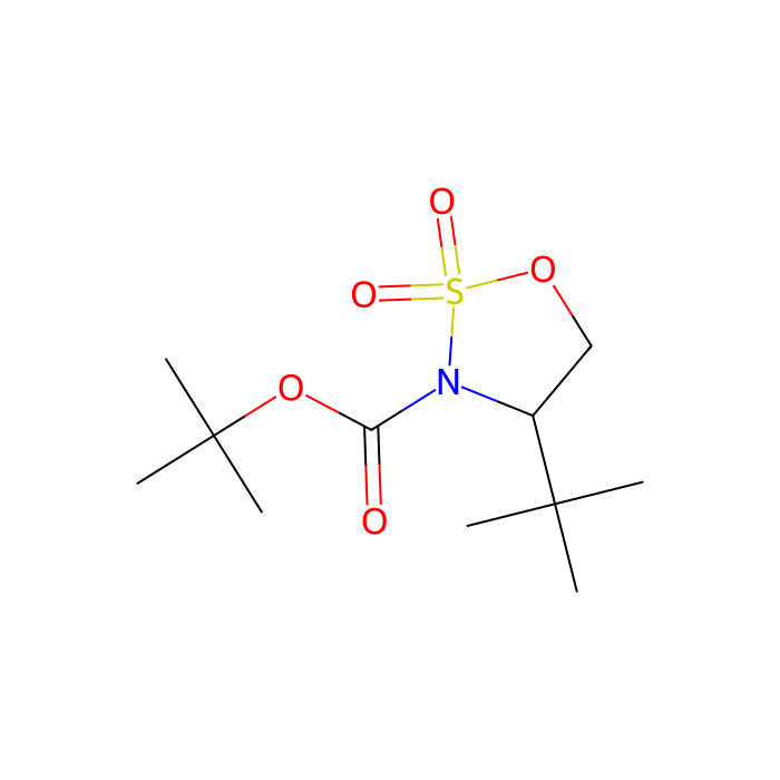 （4S）-4-叔丁基-1,2,3-氧杂噻唑烷-2,2-二氧化物-3-羧酸叔丁酯