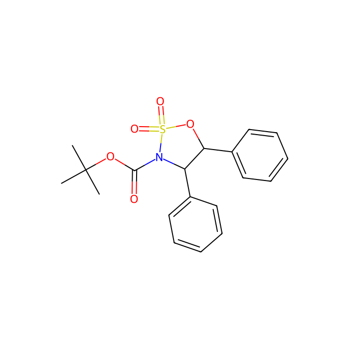 （4S，5R）-4，5-二苯基-1，2，3-恶噻唑烷-2，2-二氧化物-3-羧酸叔丁酯
