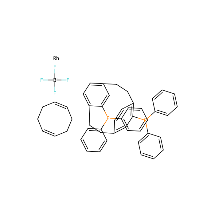 （S）-（+）-4,12-双（二苯基膦基）[2.2]对环芳烷（1,5-环辛二烯）铑（I）