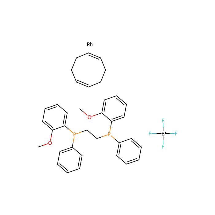 （S，S）-（+）-1,2-双[（邻甲氧基苯基）（苯基）膦基]乙烷（1,5-环辛二烯）四氟硼酸铑（I）