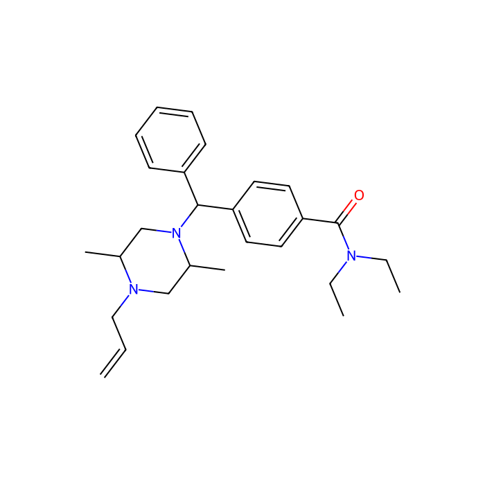 SNC 162,非肽δ激动剂