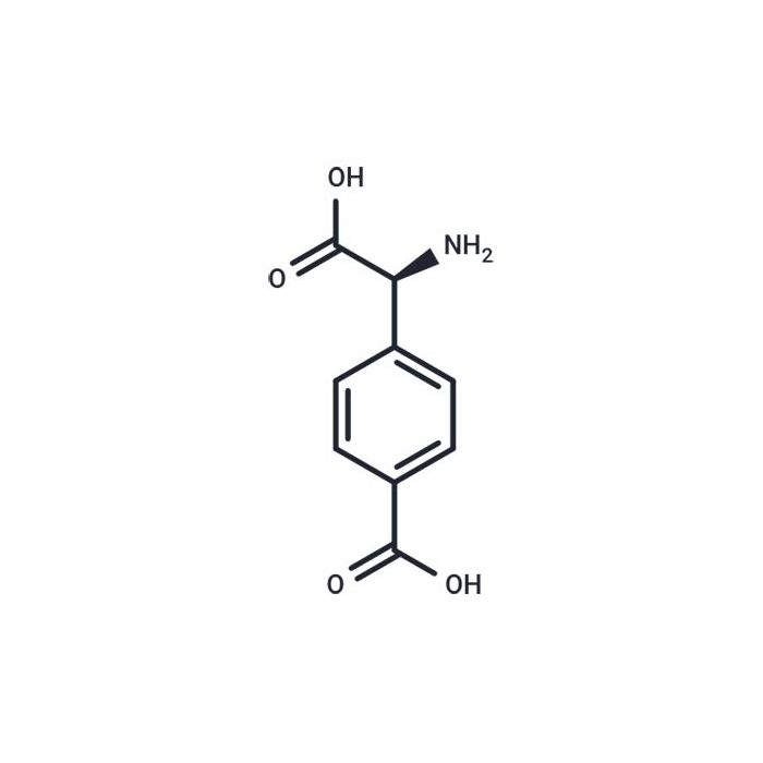 (S)-4-羧基苯甘氨酸, mGlu 1 受体拮抗剂；mGlu 5 受体拮抗剂