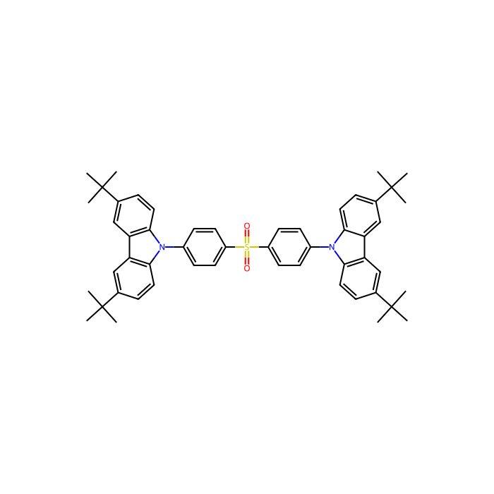 9,9'-（4,4'-磺酰基双（4,1-亚苯基））双（3,6-二叔丁基-9H-咔唑）