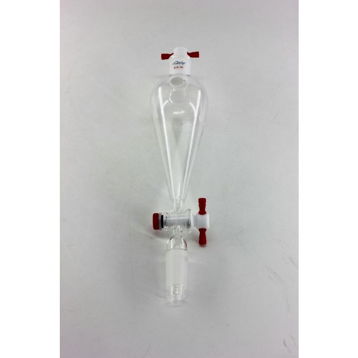 具磨口分液漏斗,四氟节门