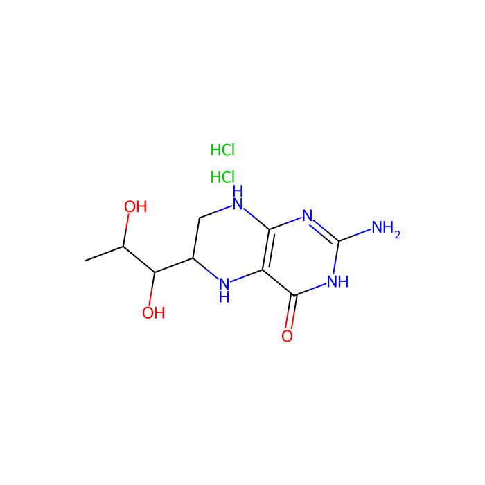 (6R)-5,6,7,8-四氢生物蝶呤 二盐酸盐, 苯丙氨酸-4-羟化酶激活剂