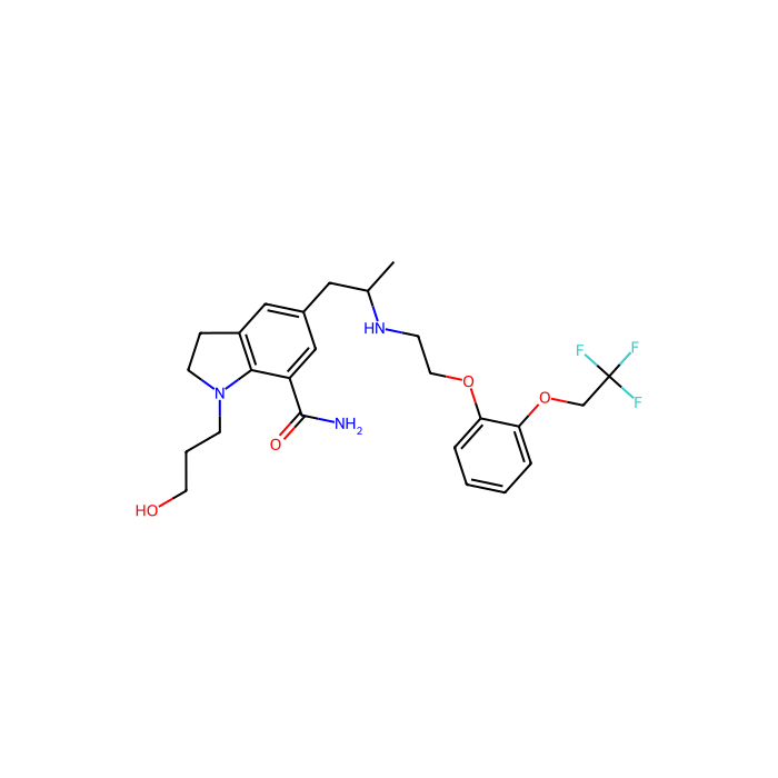 Silodosin, α-1a肾上腺素能受体拮抗剂