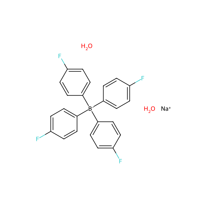 四(4-氟苯基)硼酸钠 二水合物