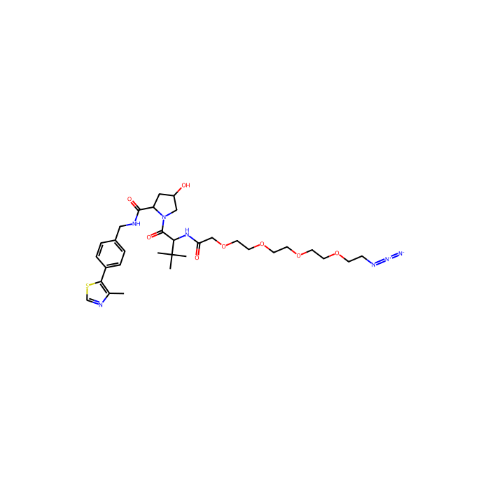 (S,R,S)-AHPC-PEG₄-叠氮化物
