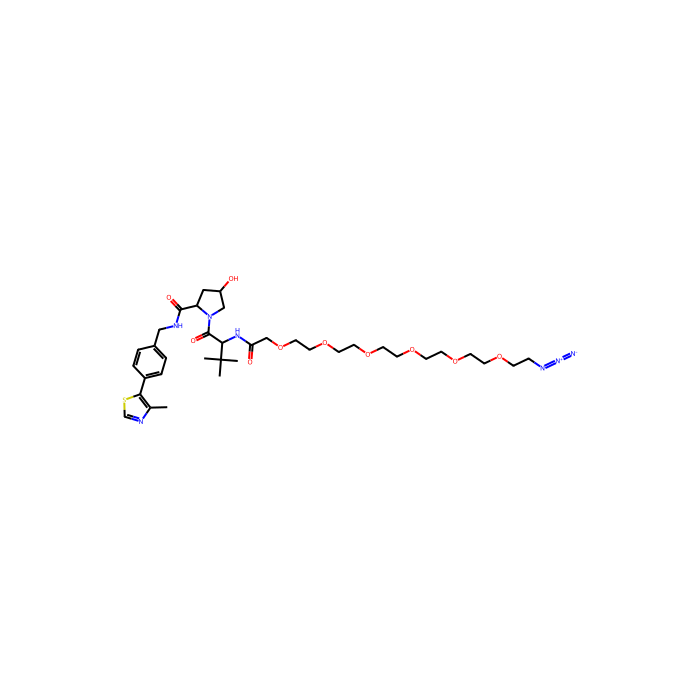 (S,R,S)-AHPC-PEG₆-叠氮化物