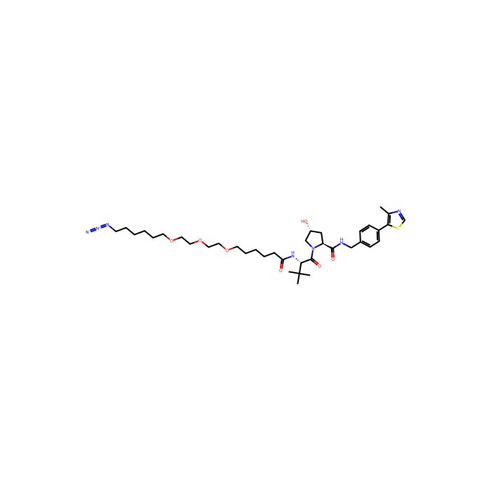 (S,R,S)-AHPC-C₆-PEG₃ -丁基叠氮化物