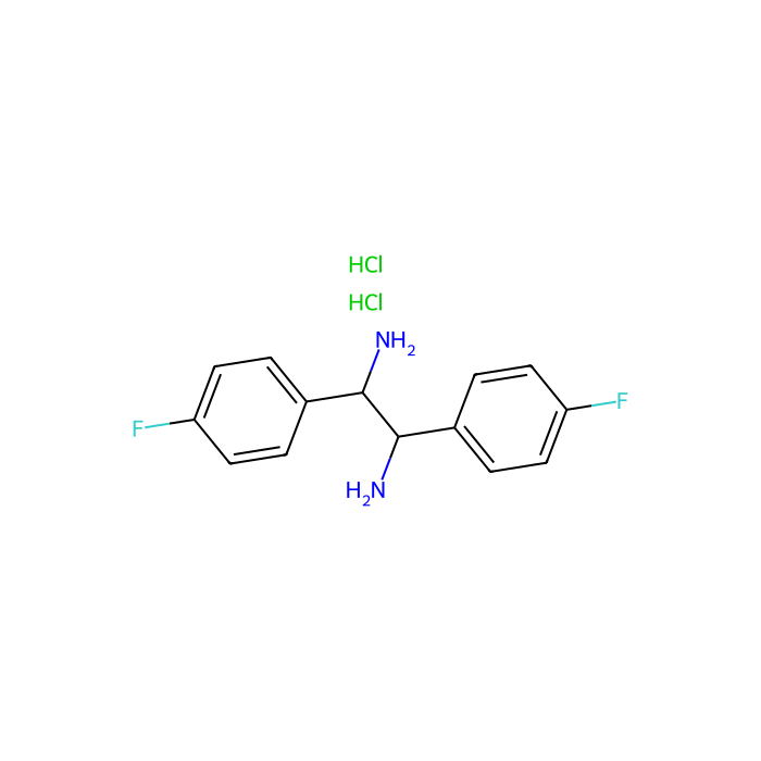 (1S, 2S)-1,2-双(4-氟苯基)乙二胺二盐酸盐