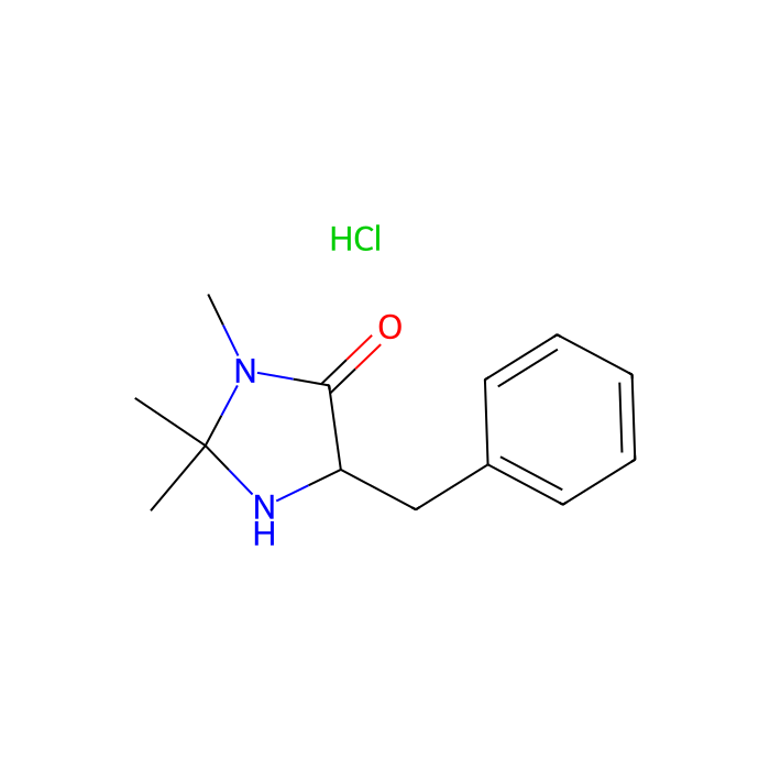 (5S)-2,2,3-三甲基-5-苄基-4-咪唑啉酮单盐酸盐