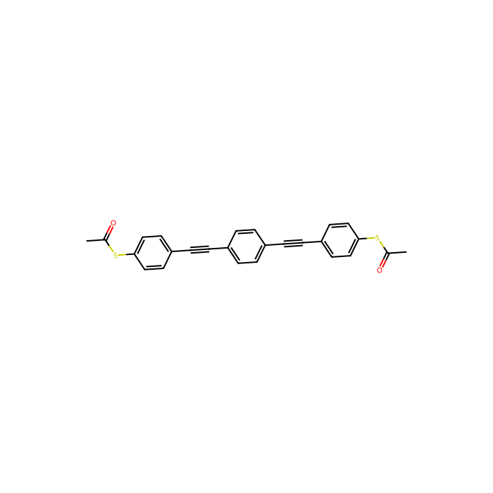 S,S′-[1,4-亚苯基二(2,1-乙炔二基-4,1-亚苯基)]双(硫代乙酸酯)