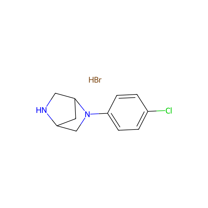 (1S,4S)-(-)-2-(4-氯苯基)-2,5-二氮杂双环[2.2.1]庚烷氢溴酸盐