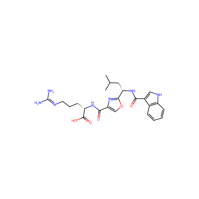 (2S)-5-(diaminomethylideneamino)-2-[[2-[(1S)-1-(1H-indole-3-carbonylamino)-3-methylbutyl]-1,3-oxazole-4-carbonyl]amino]pentanoic acid, C3a 受体激动剂