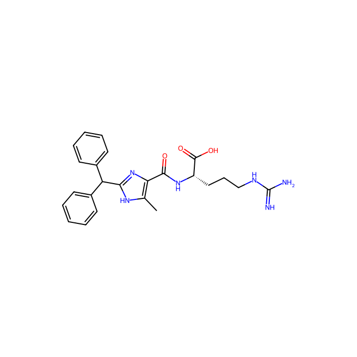 (2S)-2-[(2-benzhydryl-5-methyl-1H-imidazole-4-carbonyl)amino]-5-(diaminomethylideneamino)pentanoic acid, C3a 受体激动剂