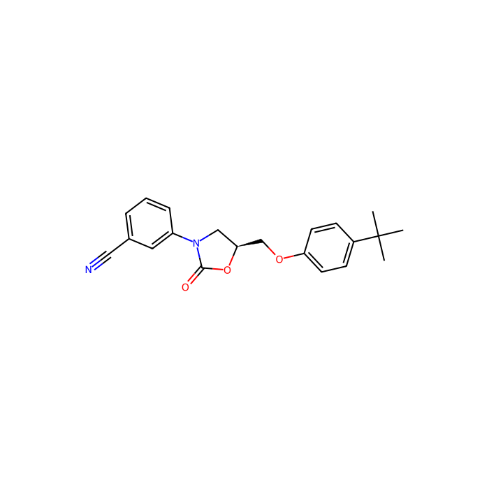3-[(5S)-5-(4-tert-butylphenoxymethyl)-2-oxo-1,3-oxazolidin-3-yl]benzonitrile, mGlu 2 受体的异构调节剂