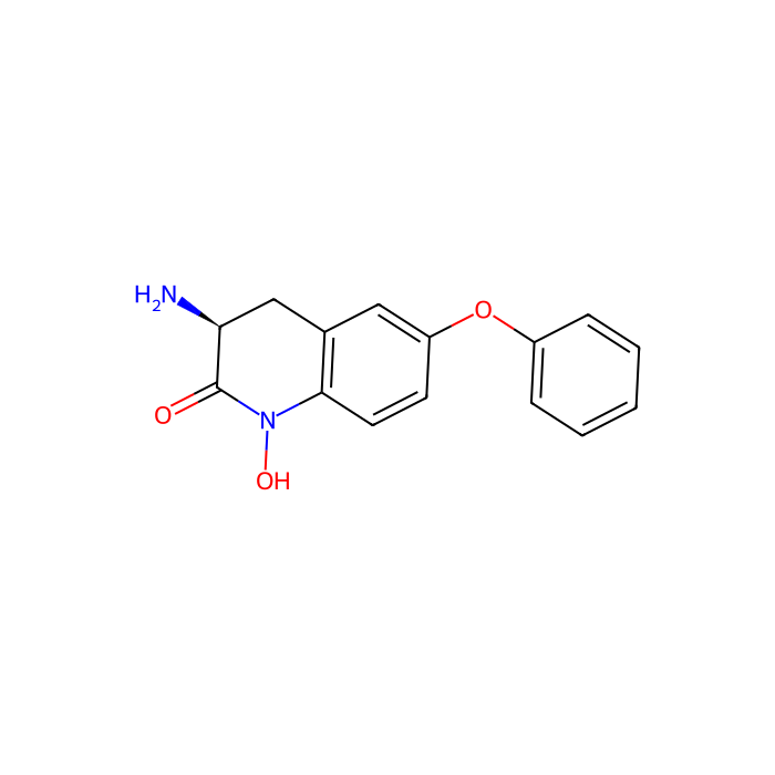 (3S)-3-amino-1-hydroxy-6-phenoxy-3,4-dihydroquinolin-2-one