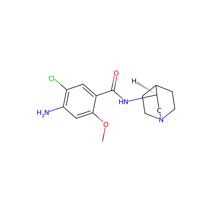 (S)-zacopride, 5-HT 3A 拮抗剂；5-HT 3AB 拮抗剂