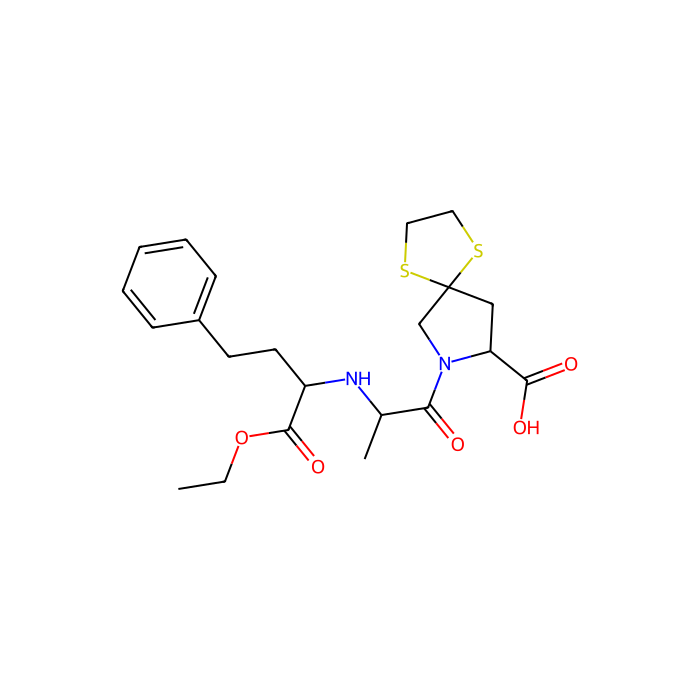 spirapril, 血管紧张素转换酶抑制剂