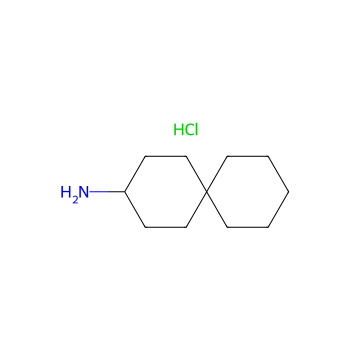 spiro[5.5]undecan-3-amine;hydrochloride