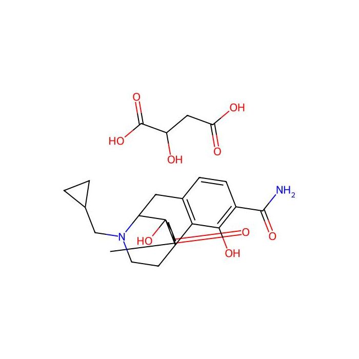 Samidorphan L-malate, 缪阿片受体拮抗剂