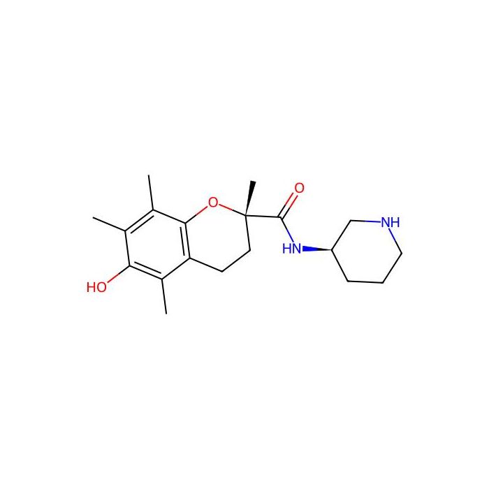 (2S)-3,4-Dihydro-6-hydroxy-2,5,7,8-tetramethyl-N-(3R)-3-piperidinyl-2H-1-benzopyran-2-carboxamide, ROS 氧化还原调节器