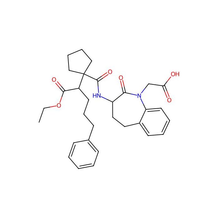 2-[(3S)-3-[[1-[(2R)-1-ethoxy-1-oxo-5-phenylpentan-2-yl]cyclopentanecarbonyl]amino]-2-oxo-4,5-dihydro-3H-1-benzazepin-1-yl]acetic acid, 内皮素转换酶 1 抑制剂