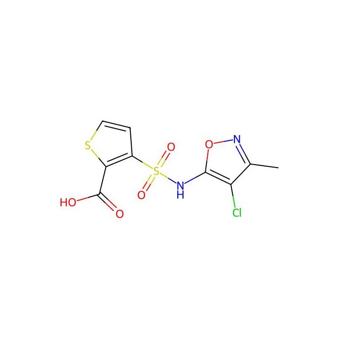 3-(N-(4-氯-3-甲基异噁唑-5-基)磺酰基)噻吩-2-羧酸