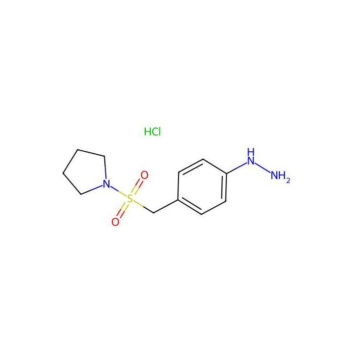 4-(1-吡咯烷基磺酰基甲基)苯肼盐酸盐