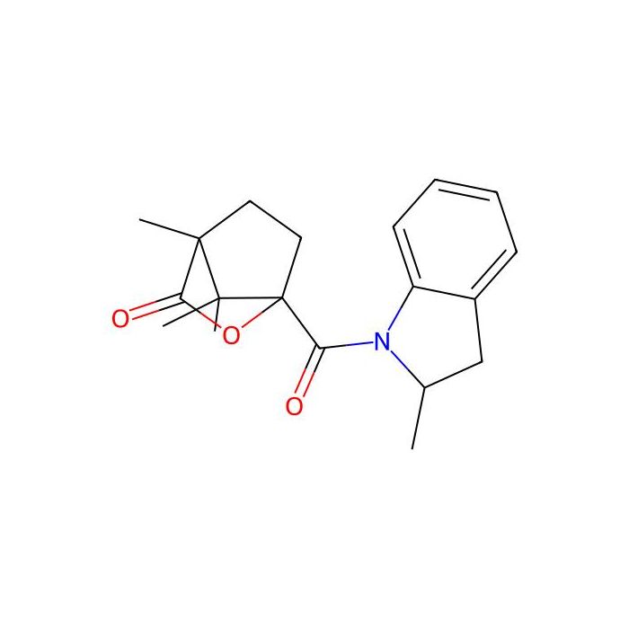 (1S,4S)-4,7,7-trimethyl-1-(2-methylindoline-1-carbonyl)-2-oxabicyclo[2.2.1]heptan-3-one