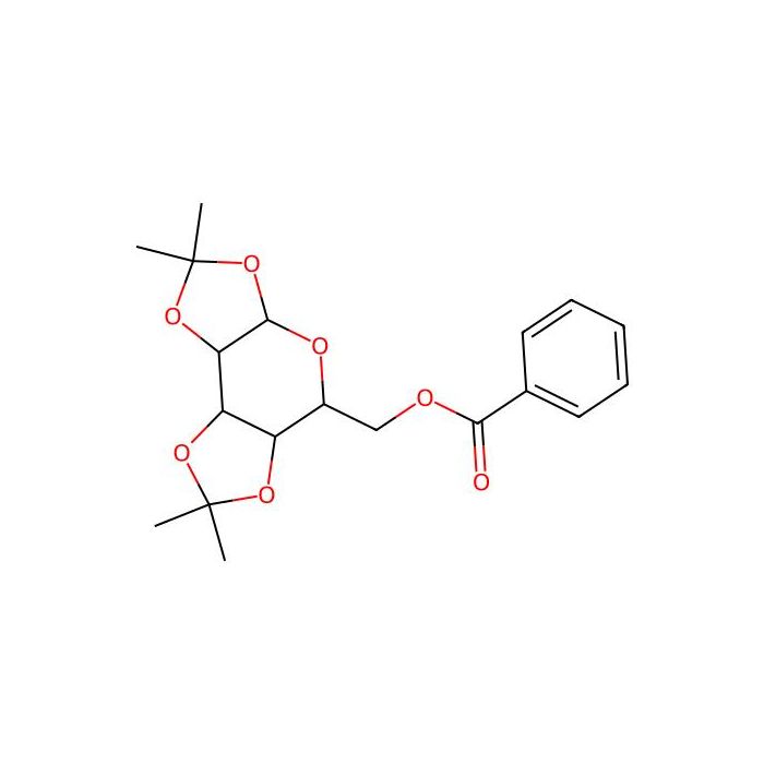 (2,2,7,7-tetramethyltetrahydro-3aH-di[1,3]dioxolo[4,5-b:4,5-d]pyran-5-yl)methyl benzoate