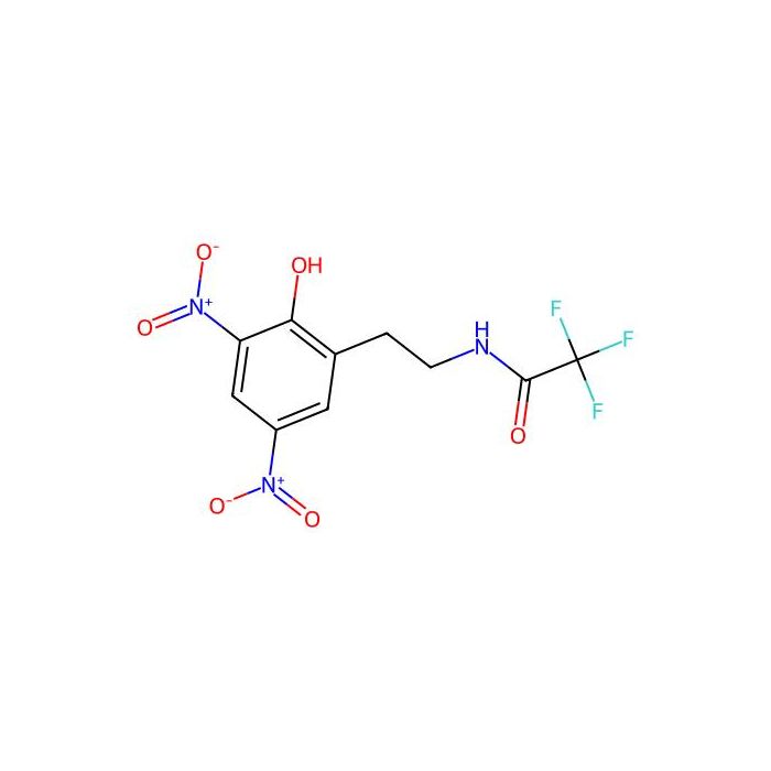 2,2,2-trifluoro-N-(2-hydroxy-3,5-dinitrophenethyl)acetamide