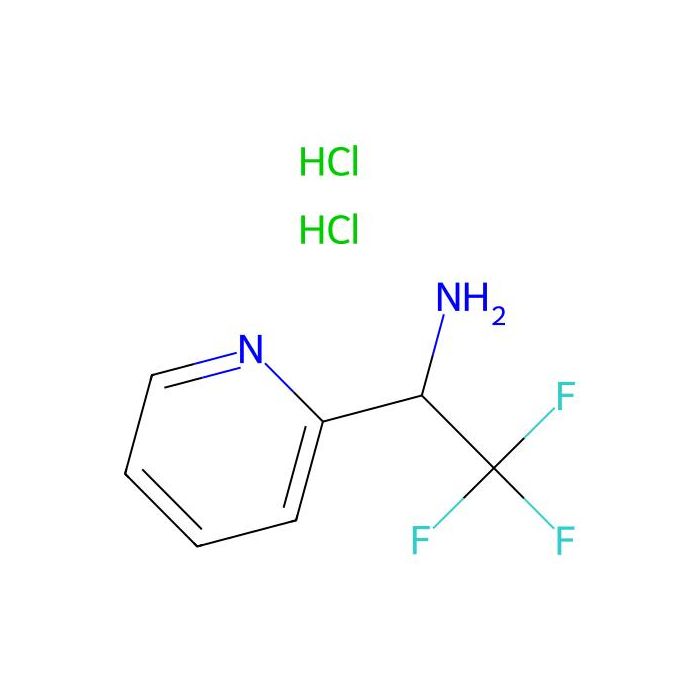 (2,2,2-Trifluoro-1-pyridin-2-ylethyl)amine dihydrochloride