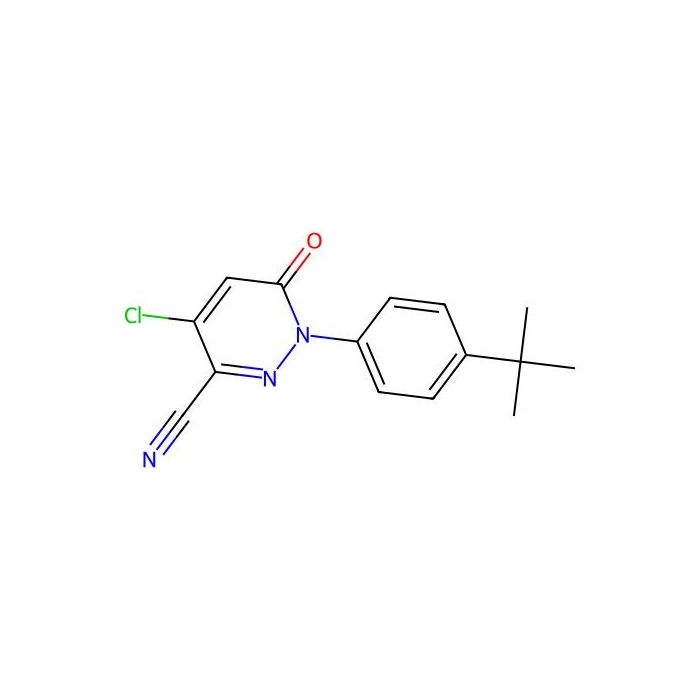 1-[4-(Tert-butyl)phenyl]-4-chloro-6-oxo-1,6-dihydro-3-pyridazinecarbonitrile