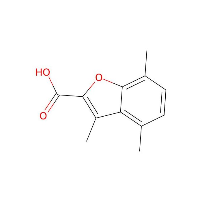 3,4,7-Trimethyl-1-benzofuran-2-carboxylic acid