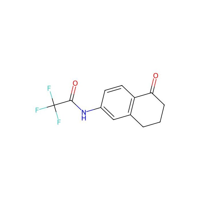 2,2,2-trifluoro-N-(5-oxo-5,6,7,8-tetrahydronaphthalen-2-yl)acetamide