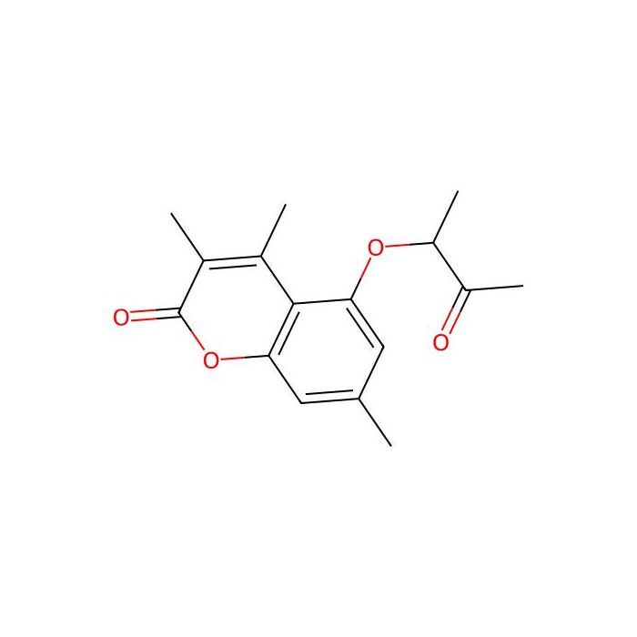 3,4,7-Trimethyl-5-(1-methyl-2-oxopropoxy)-2H-chromen-2-one