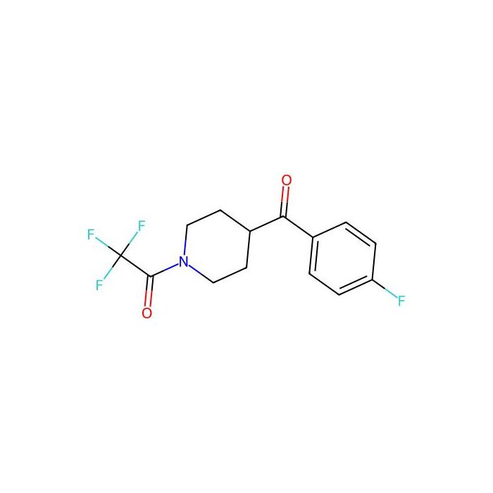 2,2,2-Trifluoro-1-(4-(4-fluorobenzoyl)piperidin-1-yl)ethanone