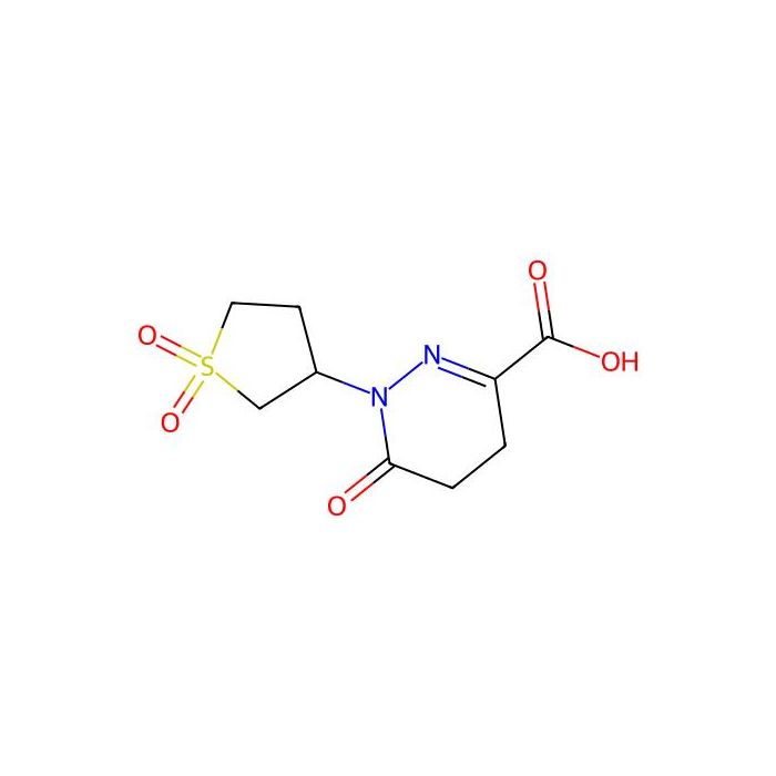 1,4,5,6-Tetrahydro-6-oxo-1-(tetrahydro-1,1-dioxido-3-thienyl)-3-pyridazinecarboxylic acid