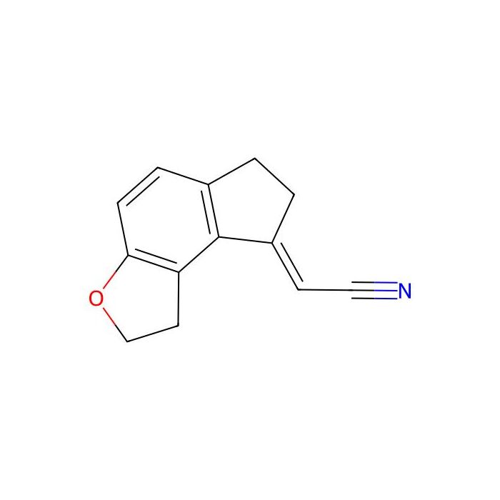 1,2,6,7-tetrahydro-8H-indeno-(5,4-B)-furan-8-ylidene acetonitrile