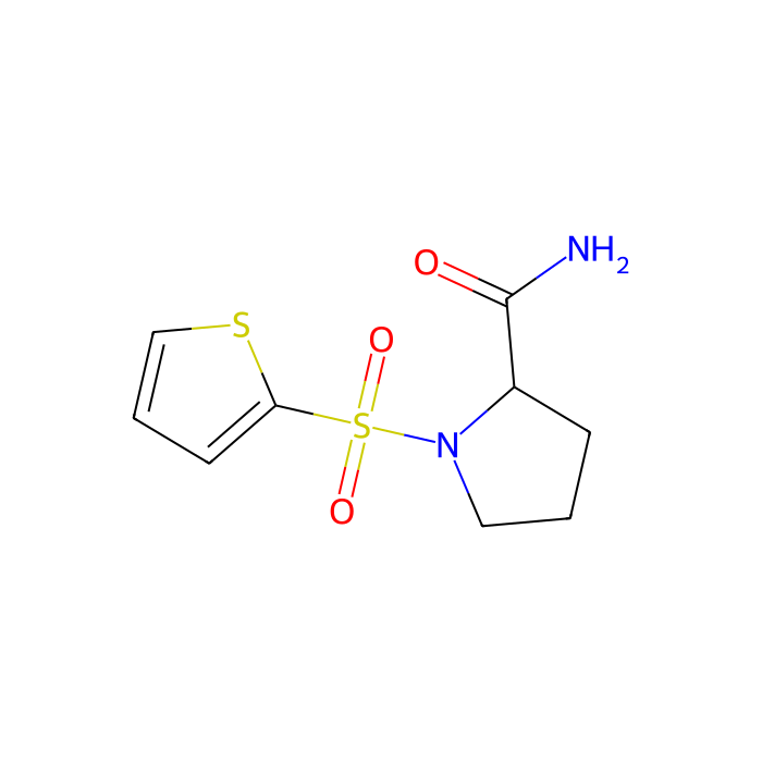 N-(2-噻吩磺酰基)-L-脯氨酰胺三氟乙酸盐
