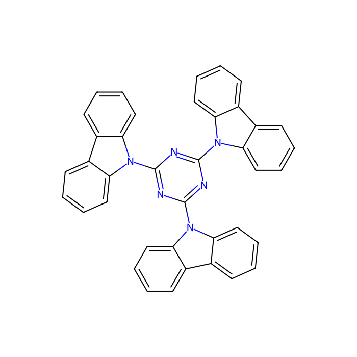 2,4,6-三(9H-咔唑-9-基)-1,3,5-三嗪