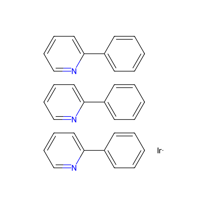 三[2-苯基吡啶-C2,N]铱(III)