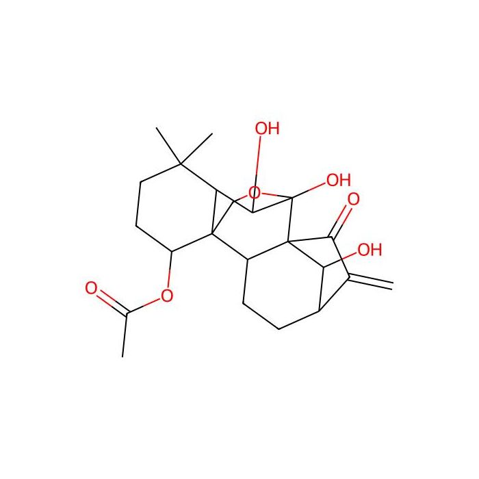(9,10,18-Trihydroxy-12,12-dimethyl-6-methylidene-7-oxo-17-oxapentacyclo[7.6.2.15,8.01,11.02,8]octadecan-15-yl) acetate
