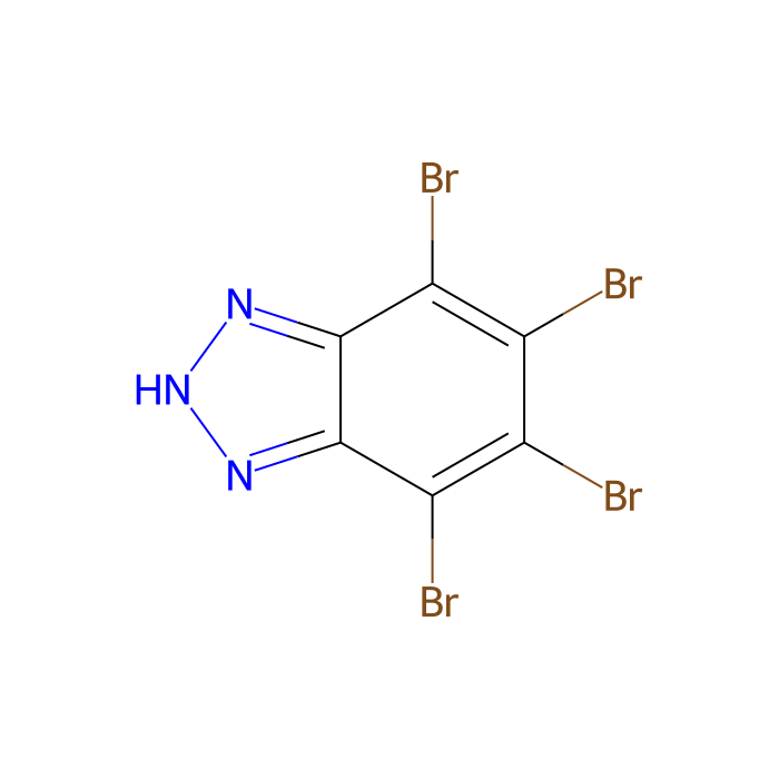 TBB,细胞渗透性酪蛋白激酶2（CK2）抑制剂