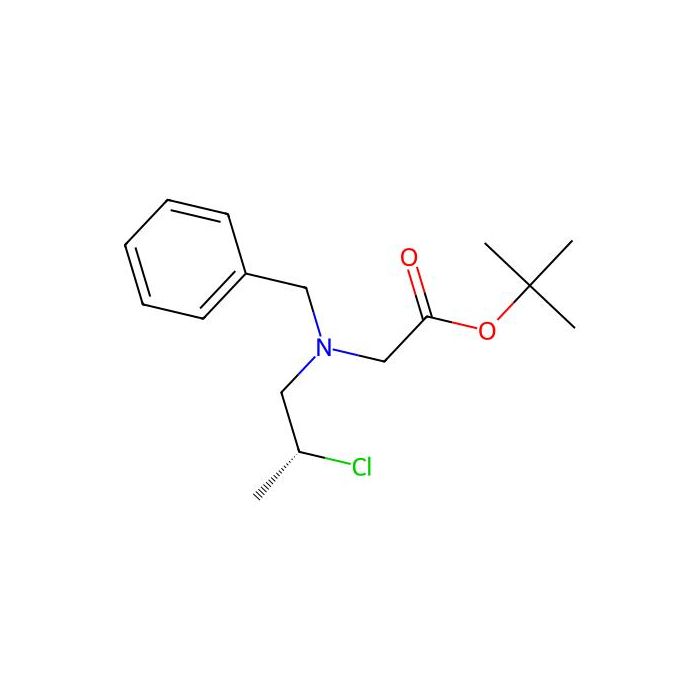 tert-Butyl (R)-N-benzyl-N-(2-chloropropyl)glycinate